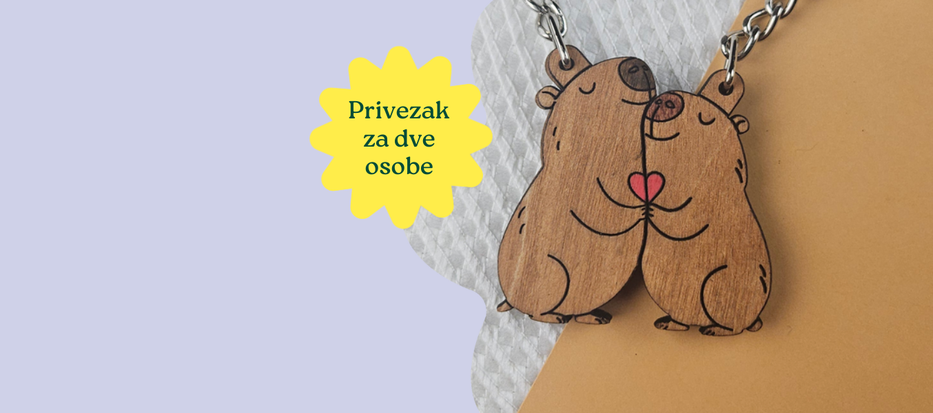 Svako nosi svoju polovinu, ali tek zajedno imaju pravo značenje.