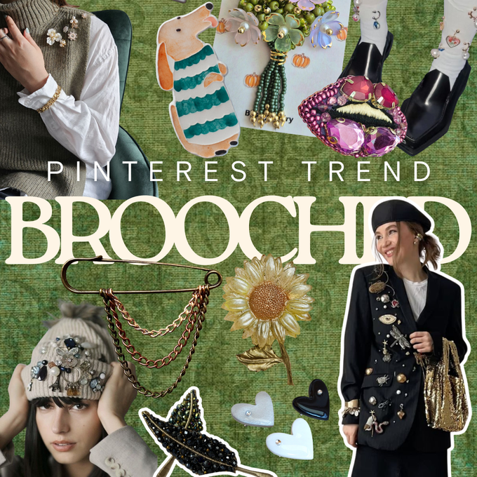 Elegantni broševi ponovo osvajaju scenu – ručno rađeni detalji koji unose karakter i sofisticiranost u svaki outfit.