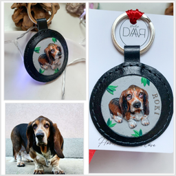 Portret ljubimca na privesku