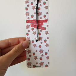 Bookmark "Strawberry Kiss" – jagode i perlica