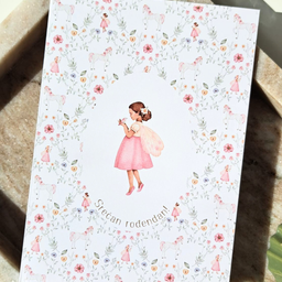 Čestitka SREĆAN ROĐENDAN, 11 x 15 cm, sa kovertom.