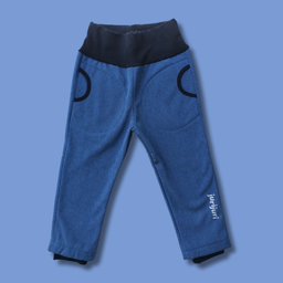 city plave softshell pantalone za decu