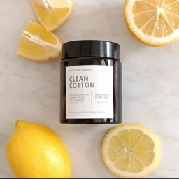 Clean cotton sveća u teglici 