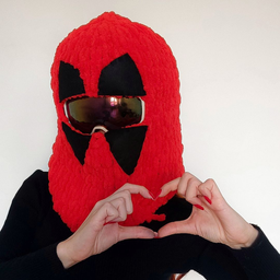 DEADPOOL SKI MASKA