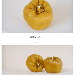 Sveca od pcelinjeg voska paprika