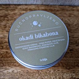 prirodni dezodorans, deo krema