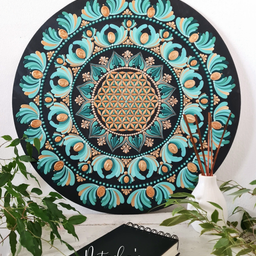 Flower of life Mandala - Zidna dekoracija/slika