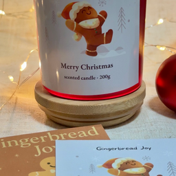 Gingerbread Joy Vanilla Hearth božićna sveća Le Chéri