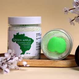 Green Apple Whipped Soap
