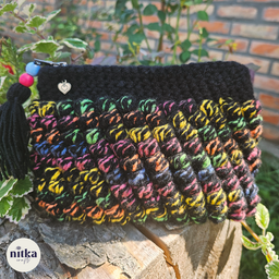 Heklana neseser torbica-afro