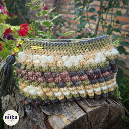 Heklana neseser torbica-maslinasta