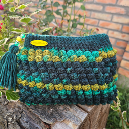 Heklana neseser torbic-zelena
