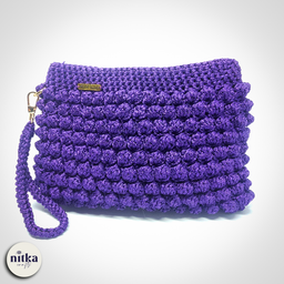 Heklana neseser trobica ljubičasta