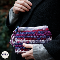 Heklana neseser tobrica-ljubicasta