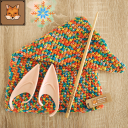 Ručno Heklana Zimska Kapa Za Vilenjakinje - Foxwise Mudra Lija - Vila 1