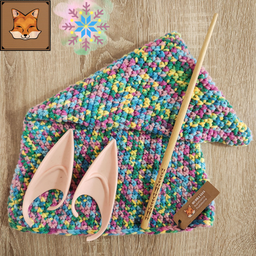 Ručno Heklana Zimska Kapa Za Vilenjakinje - Foxwise Mudra Lija - Vila 2