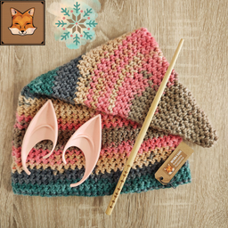 Ručno Heklana Zimska Kapa Za Vilenjakinje - Foxwise Mudra Lija - Vila 3