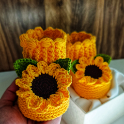 Heklane patofne čizmice za decu