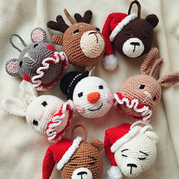 Heklani novogodišnji ukrasi