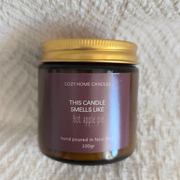 Hot apple pie sveća u teglici 