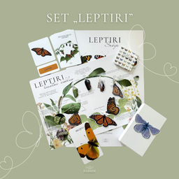 Interaktivni set Leptiri Srbije