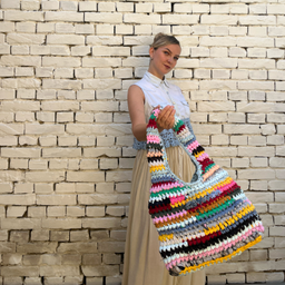 JUST RECYCLE - heklana ceger/torba od različitih materijala