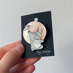 Totoro Brooch