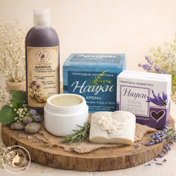Komplet set prirodne nege (šampon, krema i sapun)