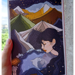 Majka priroda, print 3-umetnički print na platnu 