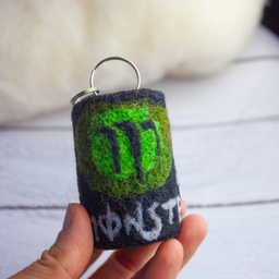 Mini monster od prirodne vune
