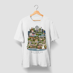 Muška majica “Beograd”