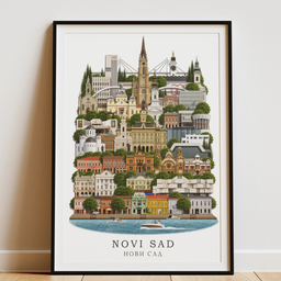 Novi Sad ilustracija