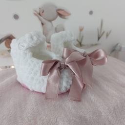 Handmade patofnice sa mašnom