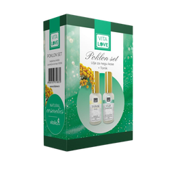 Poklon set/ Ulje za negu kose – Ruzmarin i Tonik za lice – Smilje