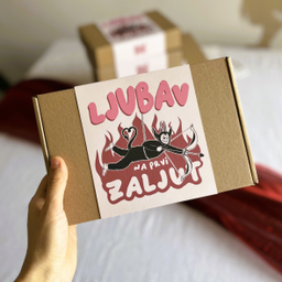 trio set - dan zaljubljenih - ljuti sos - poklon - za njega - za nju