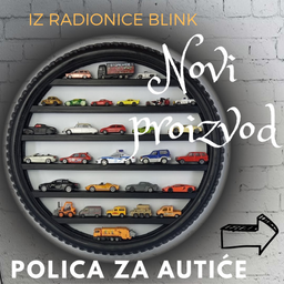 Polica za autiće 