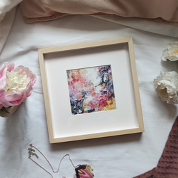 uramljen print orginalne slike "Tajno proleće"