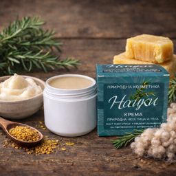 Prirodna krema od masti mangulice i ruzmarina. Obogaćena pantenolom i pčelinjim voskom