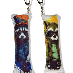 Cena je za jedan privezak sa dva lica