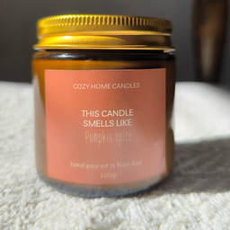 Pumpkin spice sveća u teglici 