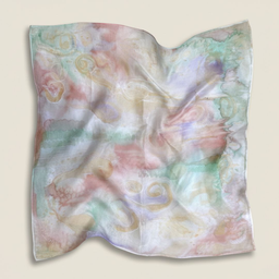 ručno oslikana svilena marama