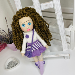 Ručno rađena krpena lutka