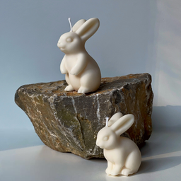 2 sveće u obliku zeca