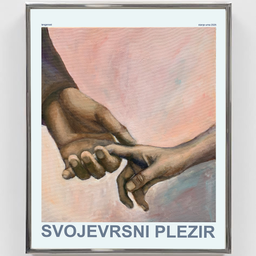 umetnicki poster - svojevrsni plezir