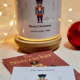 The Nutcracker Festive Punch božićna sveća Le Chéri